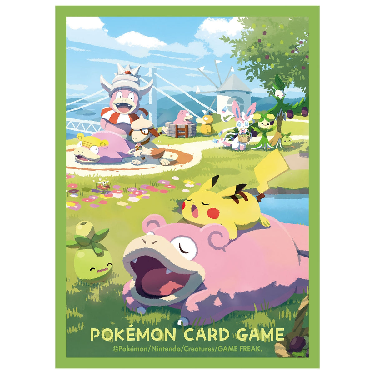 Pokémon Center Premium Deck Shield Card Sleeves Kagawa Slowpoke (Backorder)