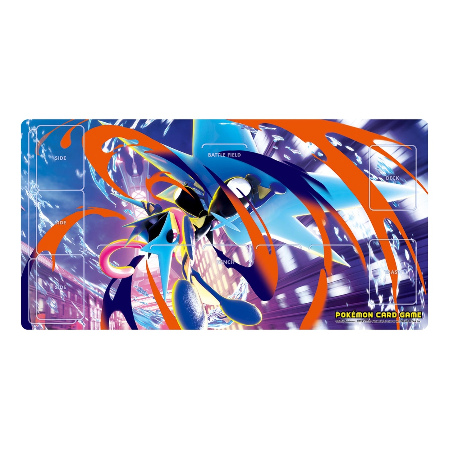 Pokémon Center Japan — Mega Greninja Rubber Playmat (Backorder)