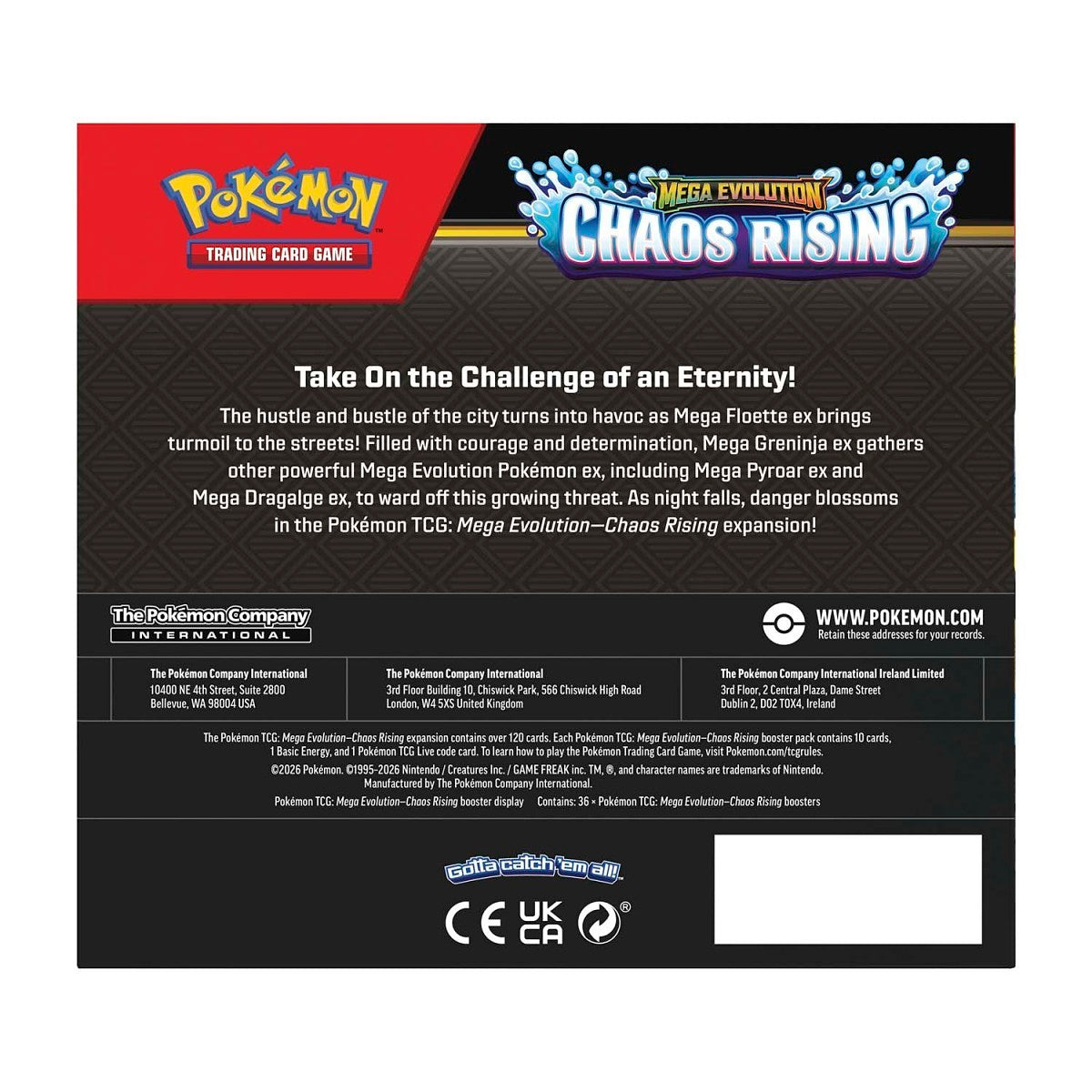 Pokemon Chaos Rising Booster Box