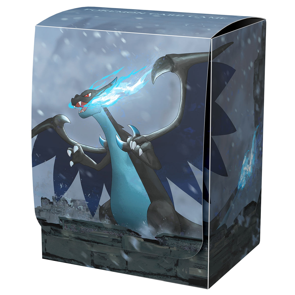 Pokémon Trading Card Game Deck Case Mega Charizard X - Ancient Castle (Backorder)