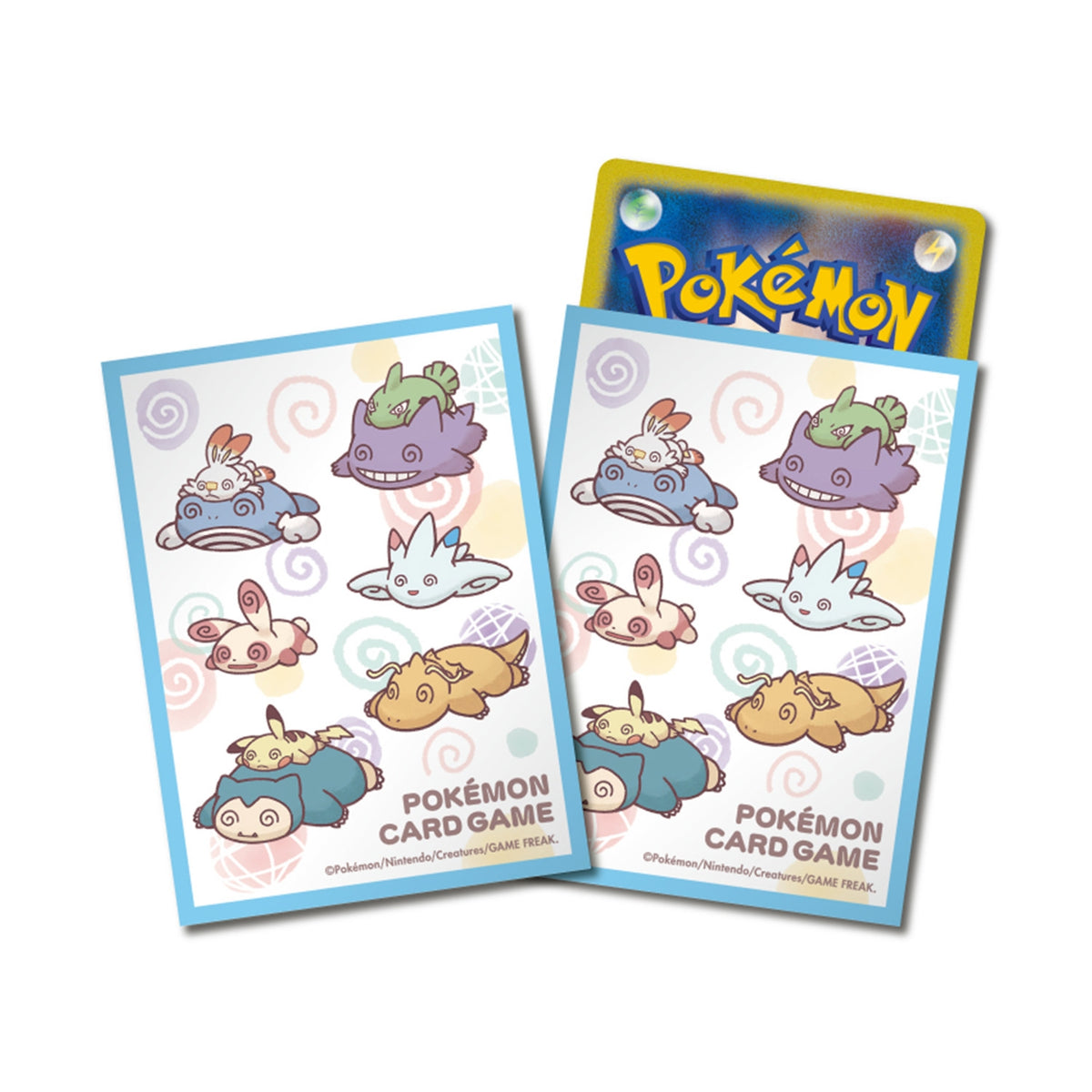 Pokémon Center Premium Deck Shield Card Sleeves Exhausted