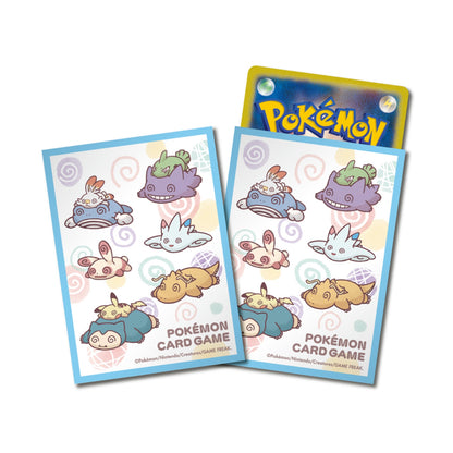 Pokémon Center Premium Deck Shield Card Sleeves Exhausted