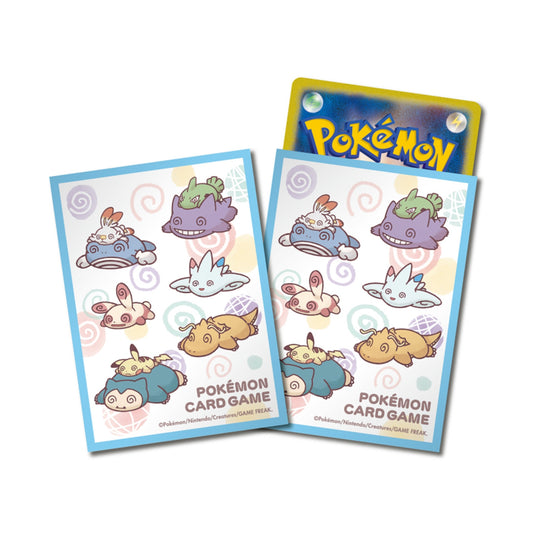 Pokémon Center Premium Deck Shield Card Sleeves Exhausted