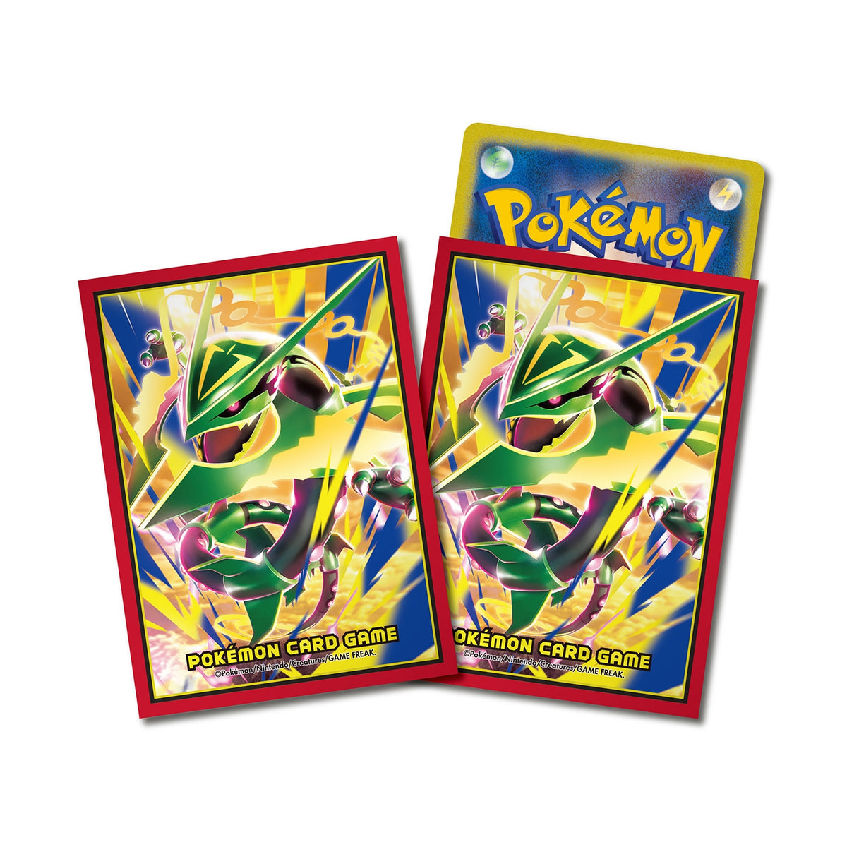 Pokémon Center Premium Gloss Deck Shield Card Sleeves Mega Rayquaza (Backorder)