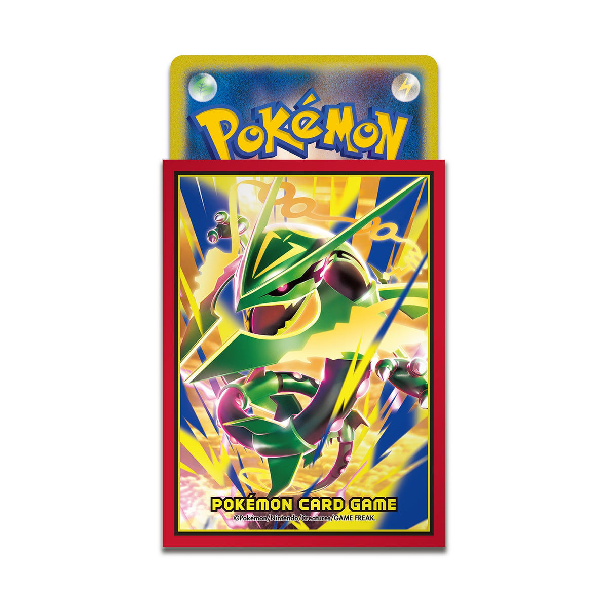 Pokémon Center Premium Gloss Deck Shield Card Sleeves Mega Rayquaza (Backorder)