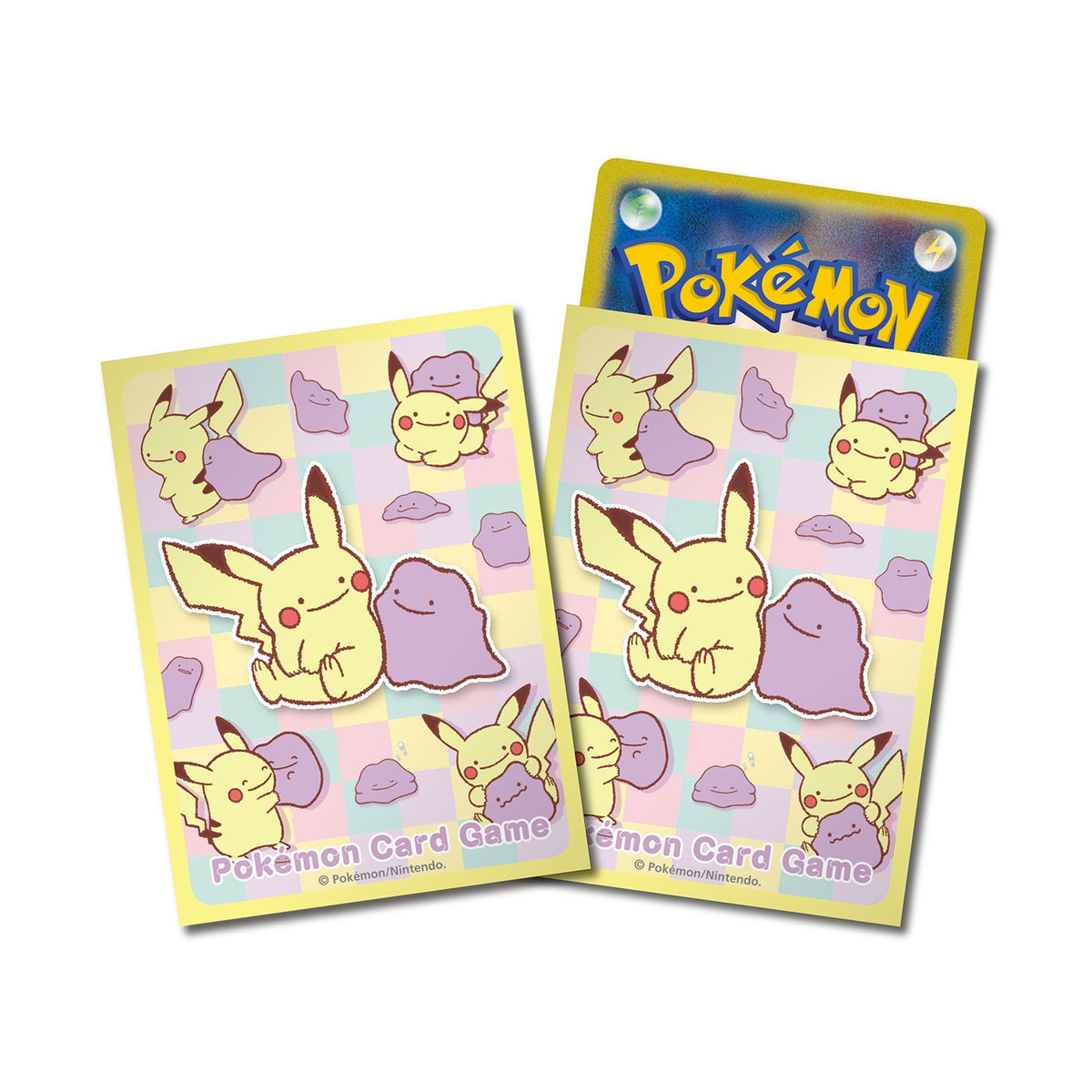 Pokémon Center Premium Deck Shield Card Sleeves Pikachu & Ditto