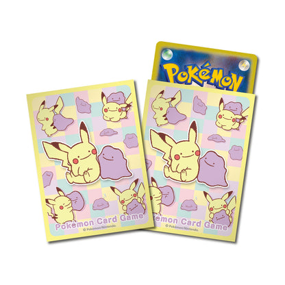 Pokémon Center Premium Deck Shield Card Sleeves Pikachu & Ditto