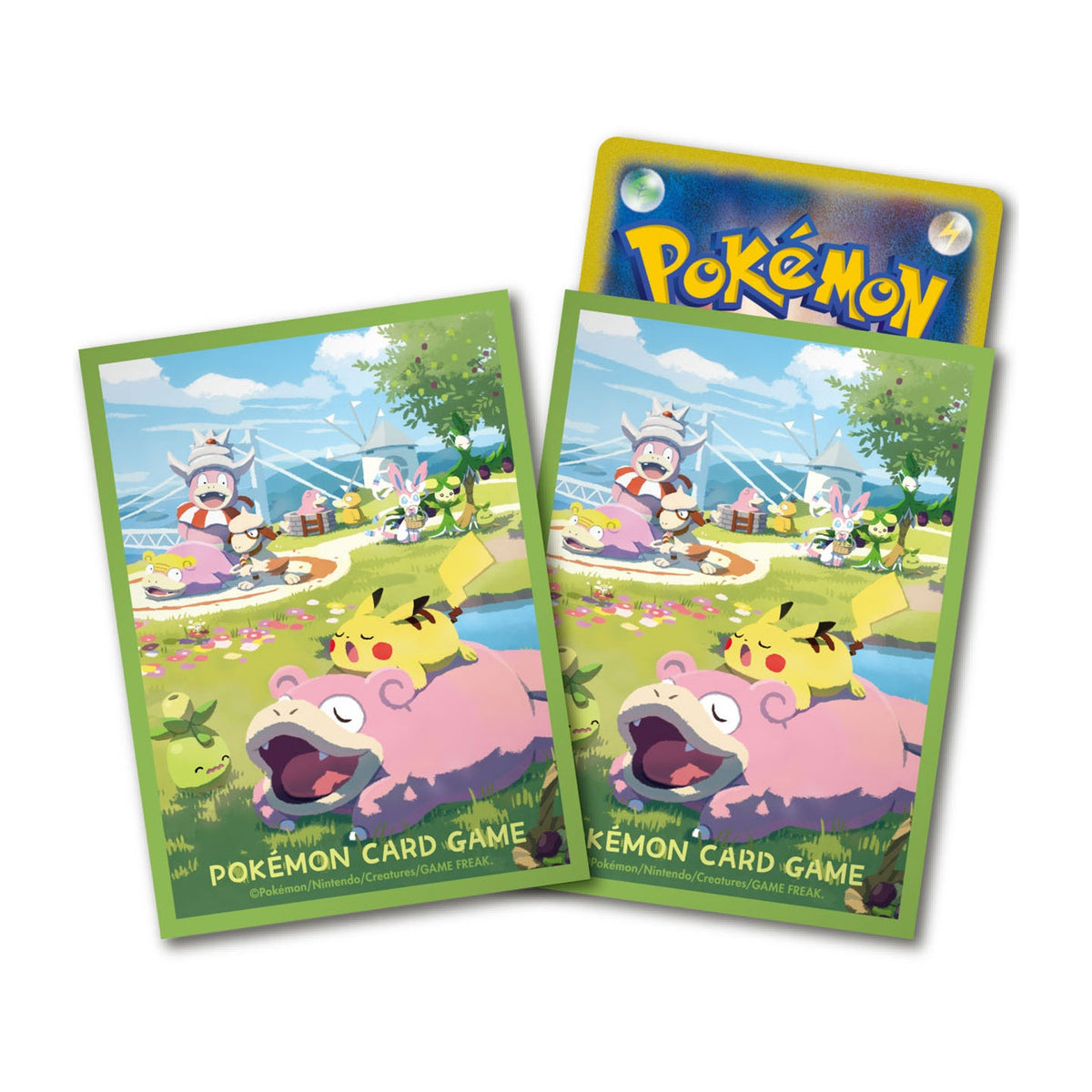 Pokémon Center Premium Deck Shield Card Sleeves Kagawa Slowpoke (Backorder)