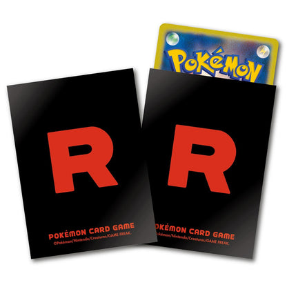 Pokémon Center Premium Deck Shield Card Sleeves Team Rocket (Backorder)