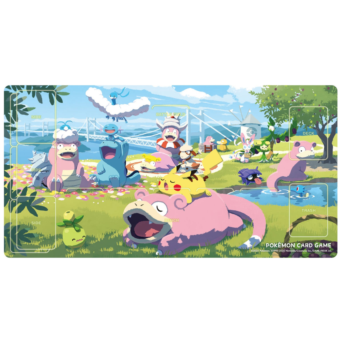Pokémon Trading Card Game Playmat Kagawa Slowpoke (Backorder)